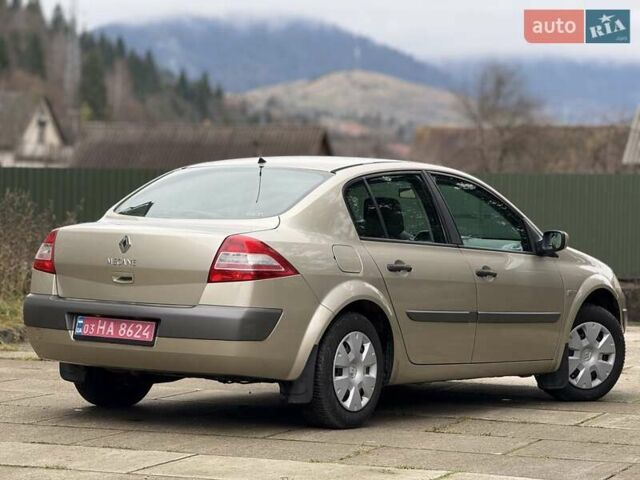 Бежевий Рено Меган, об'ємом двигуна 1.6 л та пробігом 190 тис. км за 5650 $, фото 15 на Automoto.ua