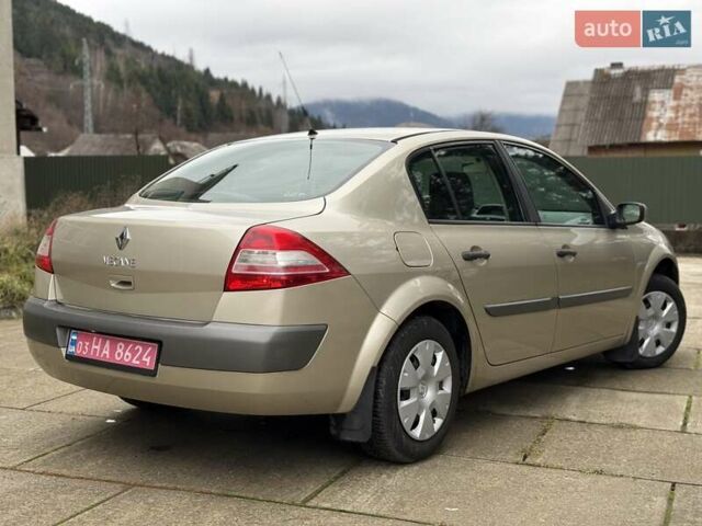 Бежевий Рено Меган, об'ємом двигуна 1.6 л та пробігом 190 тис. км за 5650 $, фото 18 на Automoto.ua