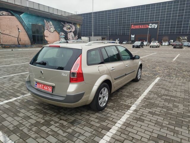 Бежевий Рено Меган, об'ємом двигуна 1.6 л та пробігом 246 тис. км за 4500 $, фото 2 на Automoto.ua