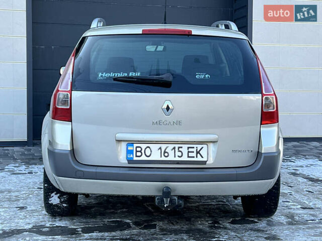 Бежевый Рено Меган, объемом двигателя 1.6 л и пробегом 225 тыс. км за 5400 $, фото 13 на Automoto.ua