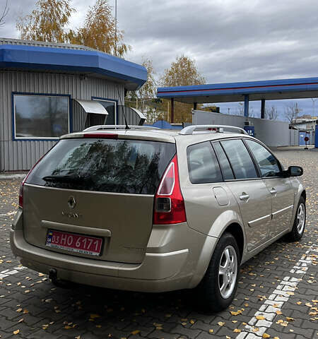 Рено Меган 2006 в Хороле на Automoto.ua Бежевый Рено Меган, объемом двигателя 1.6 л и пробегом 240 тыс. км за 5299 $, фото 4 на Automoto.ua