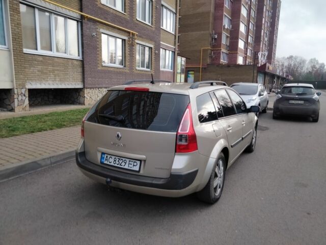 Бежевый Рено Меган, объемом двигателя 1.6 л и пробегом 249 тыс. км за 3800 $, фото 6 на Automoto.ua