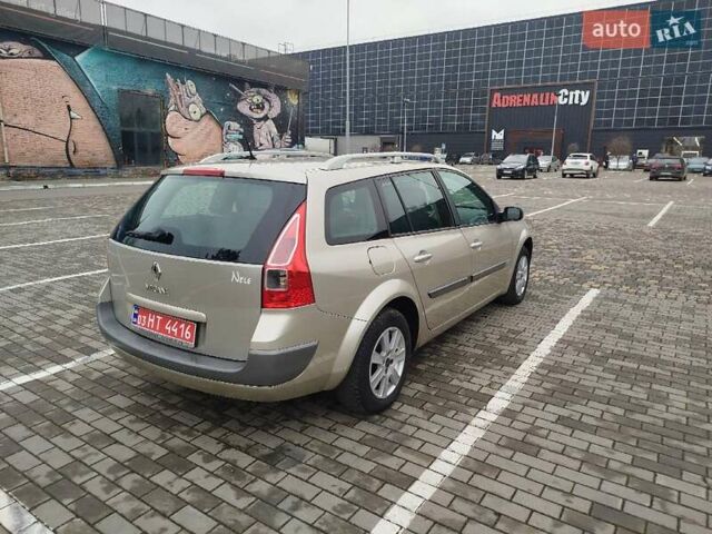 Бежевий Рено Меган, об'ємом двигуна 1.6 л та пробігом 246 тис. км за 4500 $, фото 6 на Automoto.ua