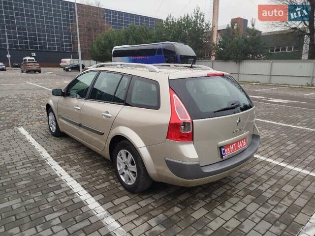 Бежевий Рено Меган, об'ємом двигуна 1.6 л та пробігом 246 тис. км за 4500 $, фото 8 на Automoto.ua