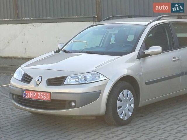 Бежевый Рено Меган, объемом двигателя 1.6 л и пробегом 195 тыс. км за 4800 $, фото 6 на Automoto.ua