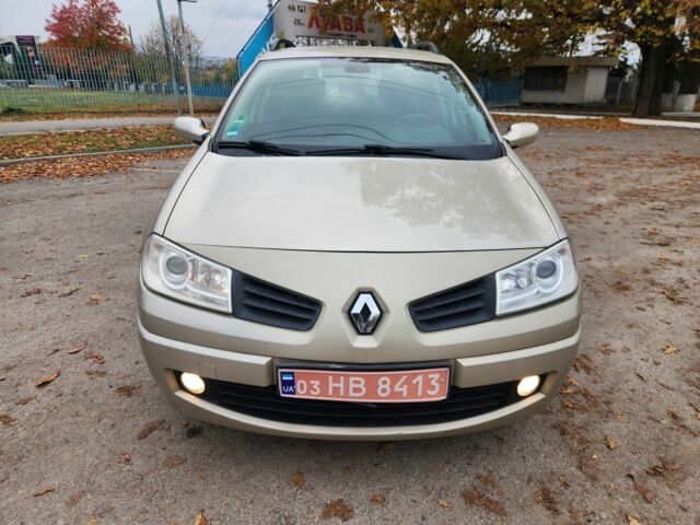 Бежевий Рено Меган, об'ємом двигуна 1.6 л та пробігом 220 тис. км за 5300 $, фото 1 на Automoto.ua