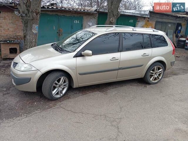 Бежевый Рено Меган, объемом двигателя 1.6 л и пробегом 285 тыс. км за 4850 $, фото 1 на Automoto.ua