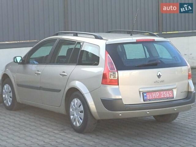 Бежевый Рено Меган, объемом двигателя 1.6 л и пробегом 195 тыс. км за 4800 $, фото 7 на Automoto.ua