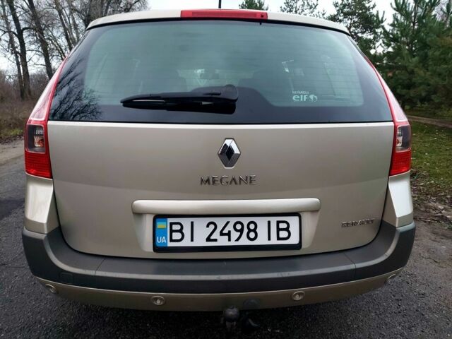 Бежевий Рено Меган, об'ємом двигуна 1.6 л та пробігом 260 тис. км за 5400 $, фото 5 на Automoto.ua