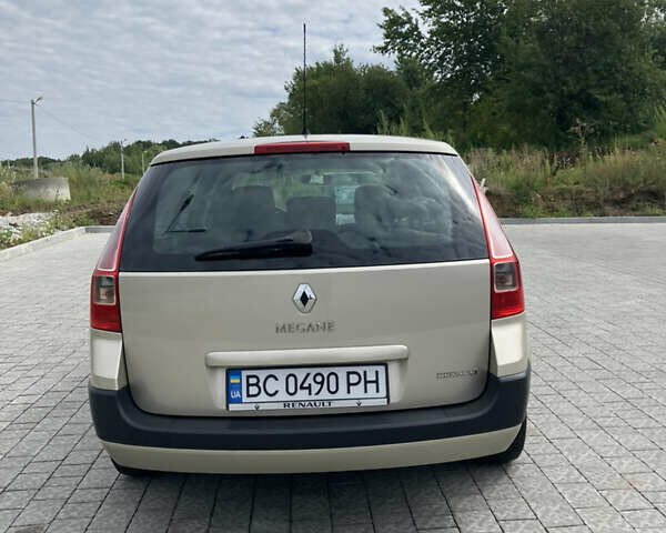 Бежевый Рено Меган, объемом двигателя 1.6 л и пробегом 213 тыс. км за 5200 $, фото 6 на Automoto.ua
