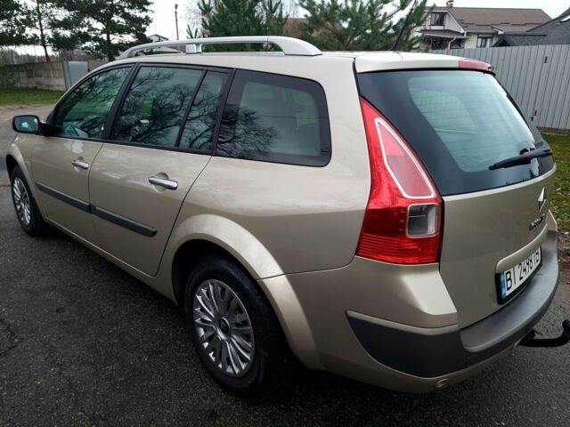 Бежевий Рено Меган, об'ємом двигуна 1.6 л та пробігом 260 тис. км за 5400 $, фото 3 на Automoto.ua