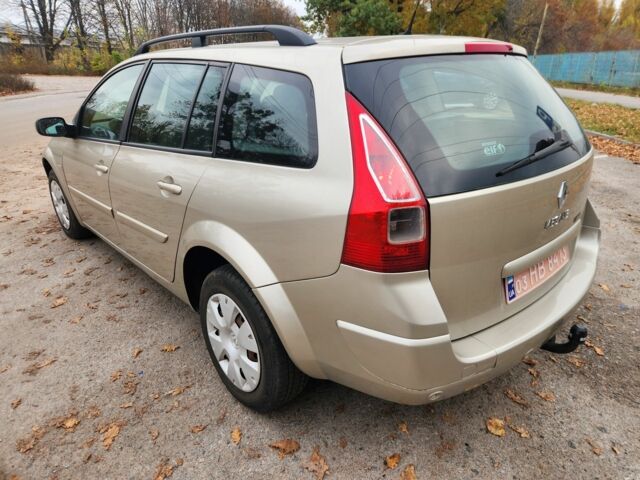 Бежевий Рено Меган, об'ємом двигуна 1.6 л та пробігом 220 тис. км за 5300 $, фото 4 на Automoto.ua
