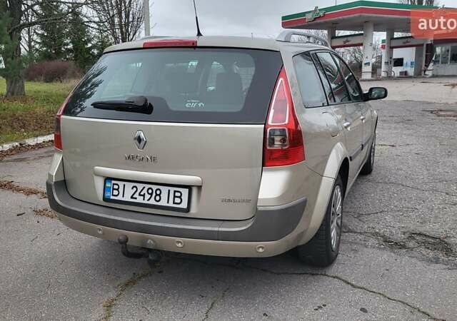 Бежевий Рено Меган, об'ємом двигуна 1.6 л та пробігом 260 тис. км за 5600 $, фото 12 на Automoto.ua