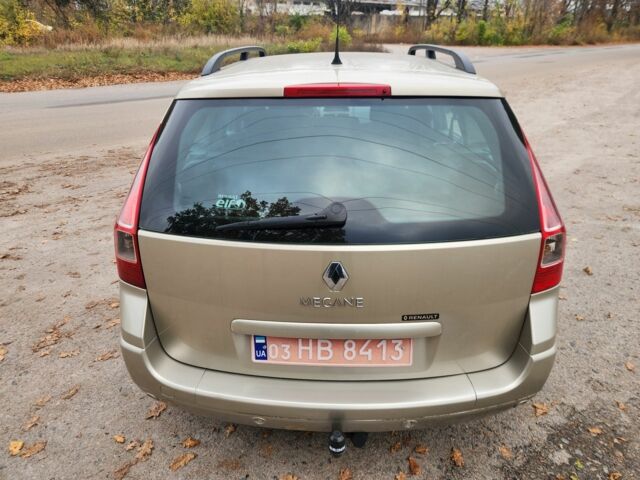 Бежевий Рено Меган, об'ємом двигуна 1.6 л та пробігом 220 тис. км за 5300 $, фото 5 на Automoto.ua