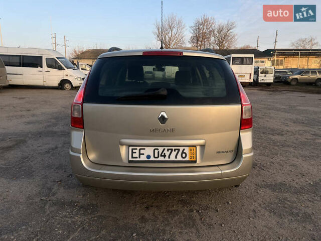 Бежевый Рено Меган, объемом двигателя 1.6 л и пробегом 177 тыс. км за 5899 $, фото 7 на Automoto.ua