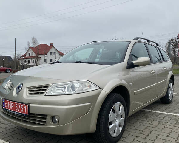 Бежевый Рено Меган, объемом двигателя 1.6 л и пробегом 230 тыс. км за 5650 $, фото 1 на Automoto.ua