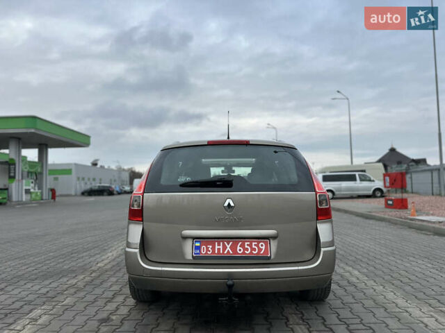 Бежевий Рено Меган, об'ємом двигуна 1.6 л та пробігом 210 тис. км за 6200 $, фото 5 на Automoto.ua