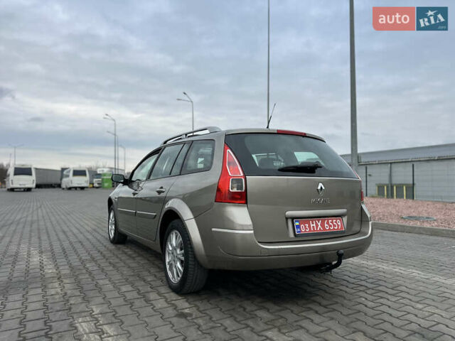 Бежевий Рено Меган, об'ємом двигуна 1.6 л та пробігом 210 тис. км за 6200 $, фото 4 на Automoto.ua