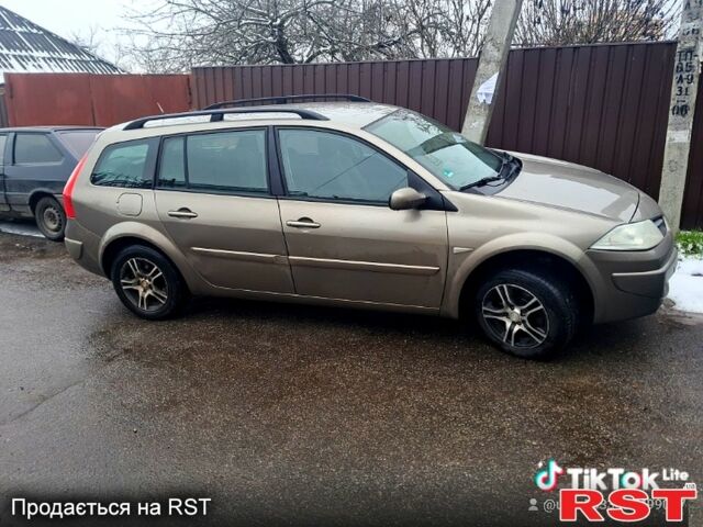 Бежевый Рено Меган, объемом двигателя 1.6 л и пробегом 181 тыс. км за 5500 $, фото 5 на Automoto.ua