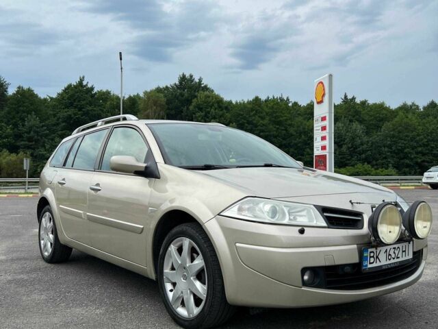 Бежевий Рено Меган, об'ємом двигуна 1.6 л та пробігом 274 тис. км за 5200 $, фото 14 на Automoto.ua