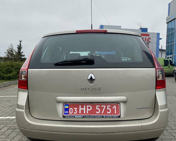 Бежевый Рено Меган, объемом двигателя 1.6 л и пробегом 230 тыс. км за 5650 $, фото 3 на Automoto.ua