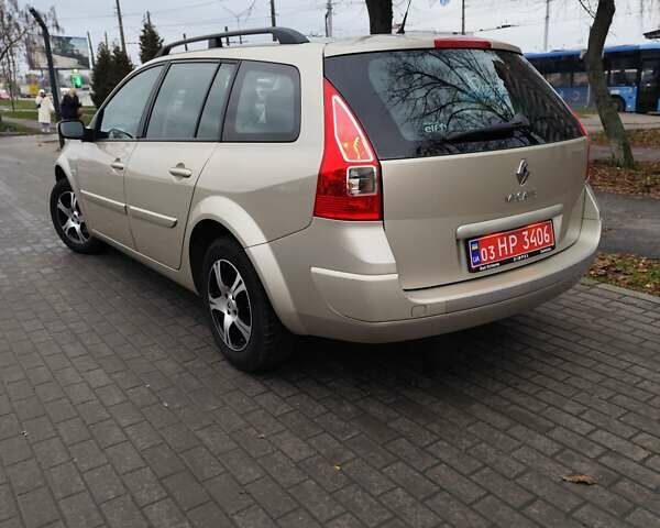 Бежевый Рено Меган, объемом двигателя 1.6 л и пробегом 191 тыс. км за 5900 $, фото 5 на Automoto.ua