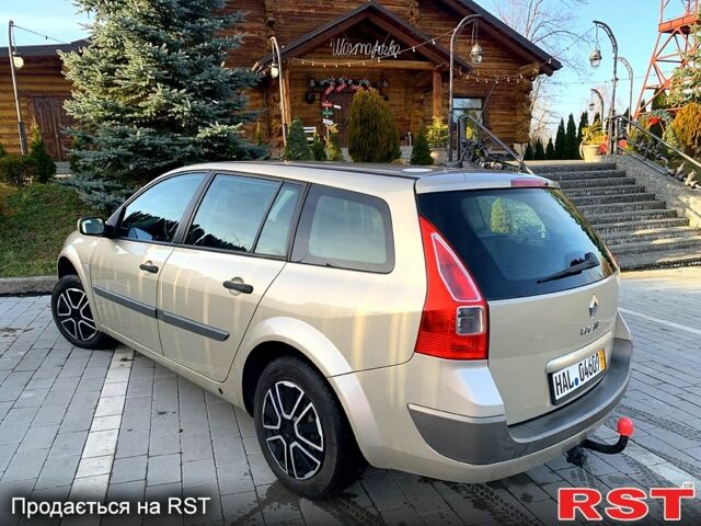 Бежевый Рено Меган, объемом двигателя 16 л и пробегом 167 тыс. км за 5450 $, фото 1 на Automoto.ua