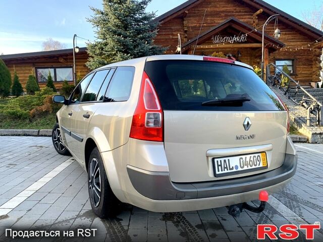 Бежевый Рено Меган, объемом двигателя 16 л и пробегом 167 тыс. км за 5450 $, фото 2 на Automoto.ua