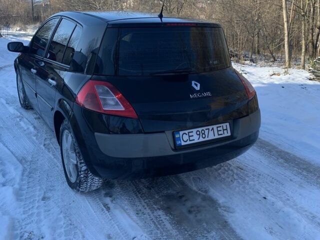 Рено Меган 2003 у Заставной на Automoto.ua Чорний Рено Меган, об'ємом двигуна 1.9 л та пробігом 284 тис. км за 3150 $, фото 11 на Automoto.ua