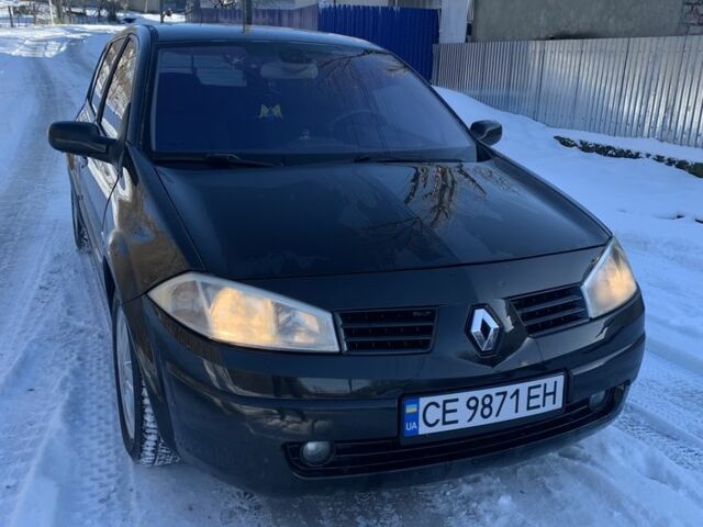 Рено Меган 2003 у Заставной на Automoto.ua Чорний Рено Меган, об'ємом двигуна 1.9 л та пробігом 284 тис. км за 3150 $, фото 14 на Automoto.ua