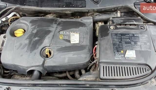 Черный Рено Меган, объемом двигателя 1.5 л и пробегом 305 тыс. км за 3800 $, фото 13 на Automoto.ua