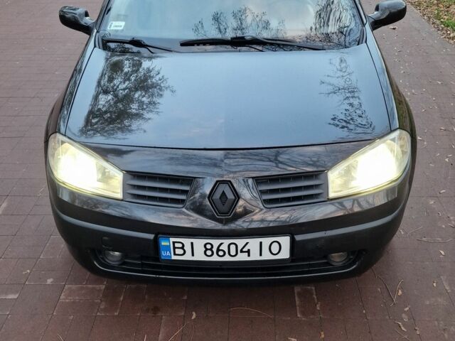 Черный Рено Меган, объемом двигателя 1.9 л и пробегом 238 тыс. км за 4200 $, фото 1 на Automoto.ua