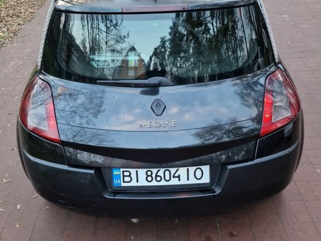 Черный Рено Меган, объемом двигателя 1.9 л и пробегом 238 тыс. км за 4200 $, фото 7 на Automoto.ua