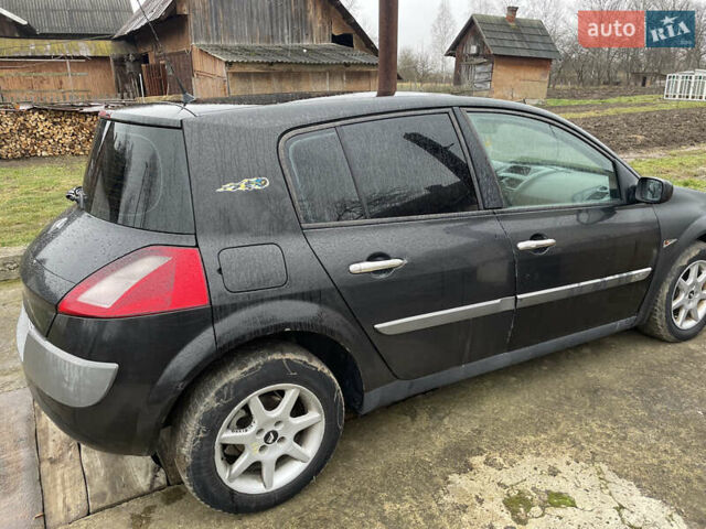 Черный Рено Меган, объемом двигателя 1.46 л и пробегом 191 тыс. км за 2999 $, фото 3 на Automoto.ua