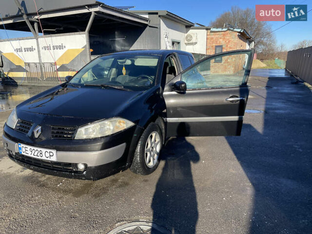 Черный Рено Меган, объемом двигателя 1.46 л и пробегом 191 тыс. км за 2999 $, фото 6 на Automoto.ua