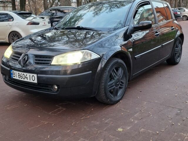 Черный Рено Меган, объемом двигателя 1.9 л и пробегом 238 тыс. км за 4200 $, фото 2 на Automoto.ua