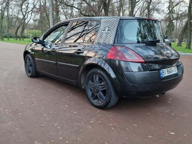 Черный Рено Меган, объемом двигателя 1.9 л и пробегом 238 тыс. км за 4200 $, фото 5 на Automoto.ua