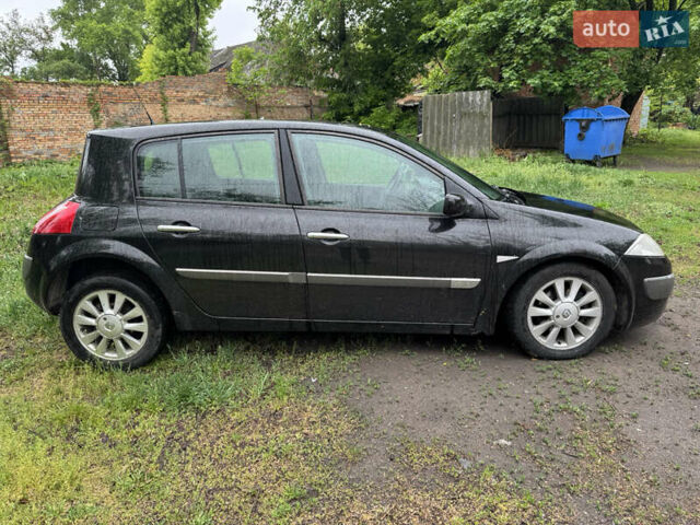 Черный Рено Меган, объемом двигателя 1.6 л и пробегом 229 тыс. км за 4000 $, фото 10 на Automoto.ua