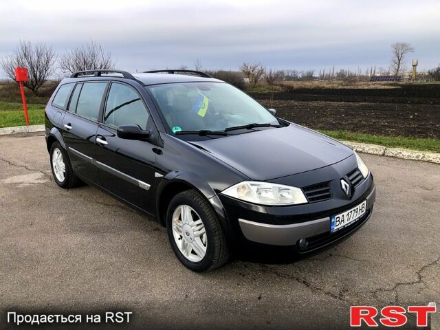 Черный Рено Меган, объемом двигателя 1.6 л и пробегом 189 тыс. км за 5400 $, фото 2 на Automoto.ua