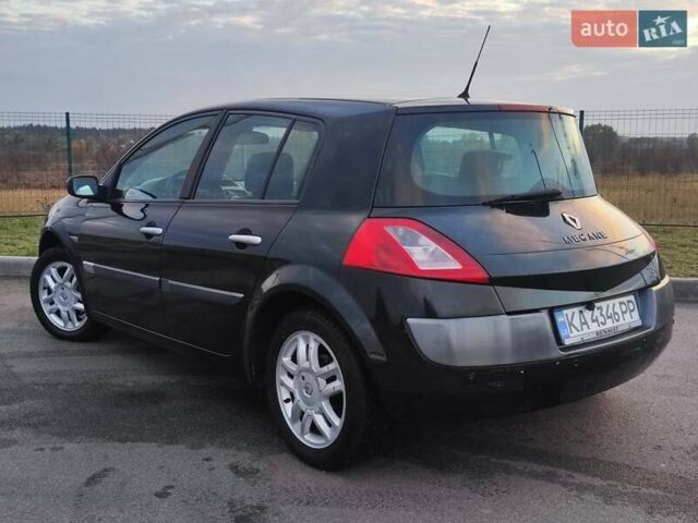 Черный Рено Меган, объемом двигателя 1.5 л и пробегом 240 тыс. км за 4800 $, фото 10 на Automoto.ua