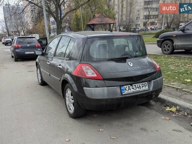Черный Рено Меган, объемом двигателя 1.5 л и пробегом 240 тыс. км за 3700 $, фото 2 на Automoto.ua