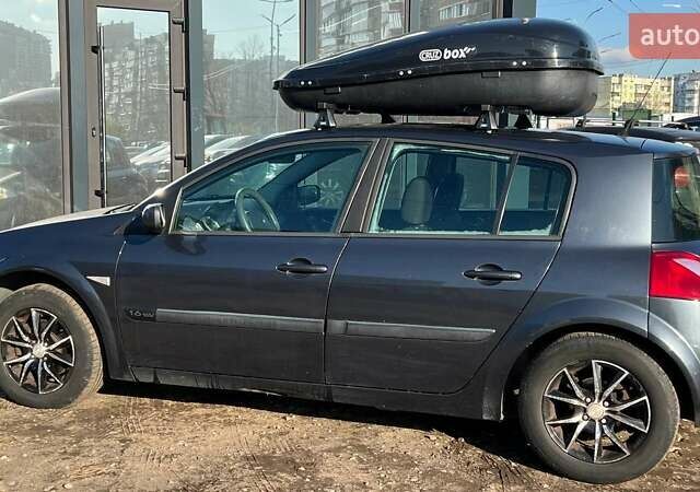 Чорний Рено Меган, об'ємом двигуна 1.6 л та пробігом 255 тис. км за 5290 $, фото 3 на Automoto.ua