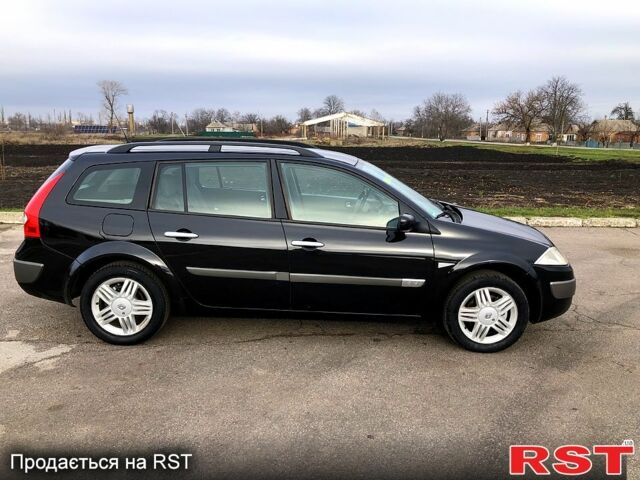 Черный Рено Меган, объемом двигателя 1.6 л и пробегом 189 тыс. км за 5400 $, фото 4 на Automoto.ua