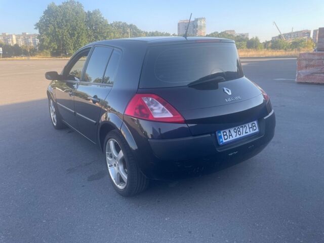 Черный Рено Меган, объемом двигателя 1.4 л и пробегом 251 тыс. км за 3700 $, фото 1 на Automoto.ua