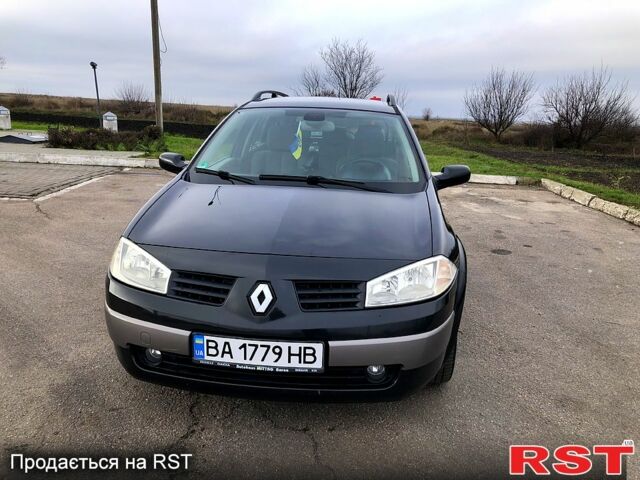 Черный Рено Меган, объемом двигателя 1.6 л и пробегом 189 тыс. км за 5400 $, фото 1 на Automoto.ua