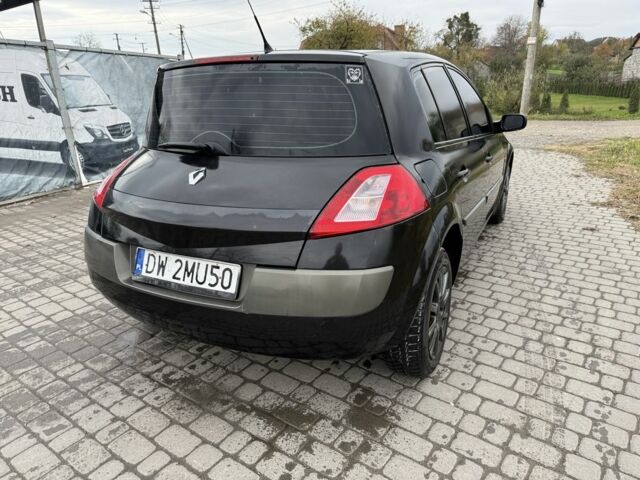 Черный Рено Меган, объемом двигателя 1.6 л и пробегом 234 тыс. км за 1400 $, фото 5 на Automoto.ua