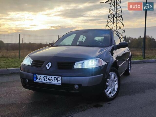 Черный Рено Меган, объемом двигателя 1.5 л и пробегом 240 тыс. км за 4800 $, фото 1 на Automoto.ua