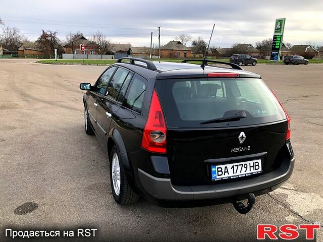 Черный Рено Меган, объемом двигателя 1.6 л и пробегом 189 тыс. км за 5400 $, фото 5 на Automoto.ua