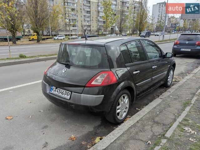 Черный Рено Меган, объемом двигателя 1.5 л и пробегом 240 тыс. км за 3700 $, фото 3 на Automoto.ua