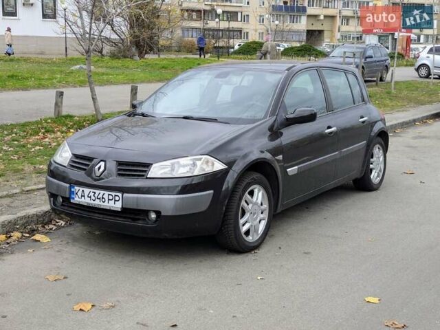 Черный Рено Меган, объемом двигателя 1.5 л и пробегом 240 тыс. км за 3700 $, фото 1 на Automoto.ua